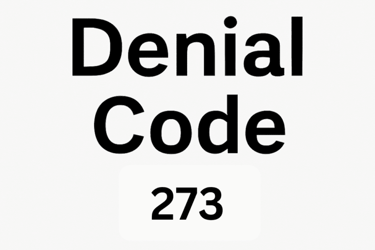 Fix denial code 273 stop coverage guideline rejections
