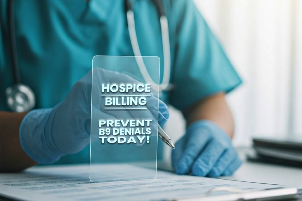 Denial Code B9 Hospice billing