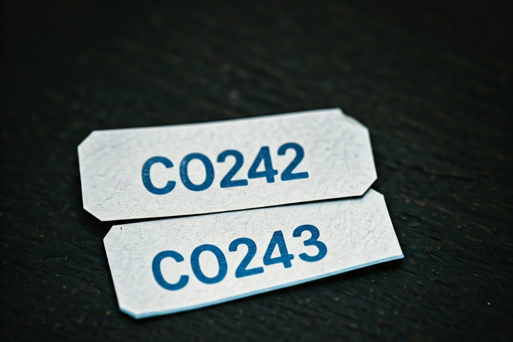 Denial codes CO242 and CO243