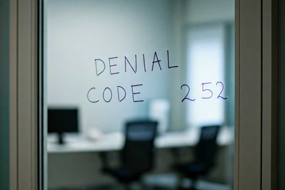 denial code 252