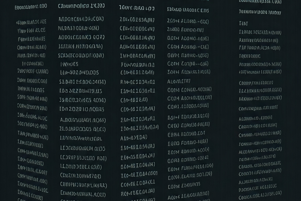 taxonomy code errors