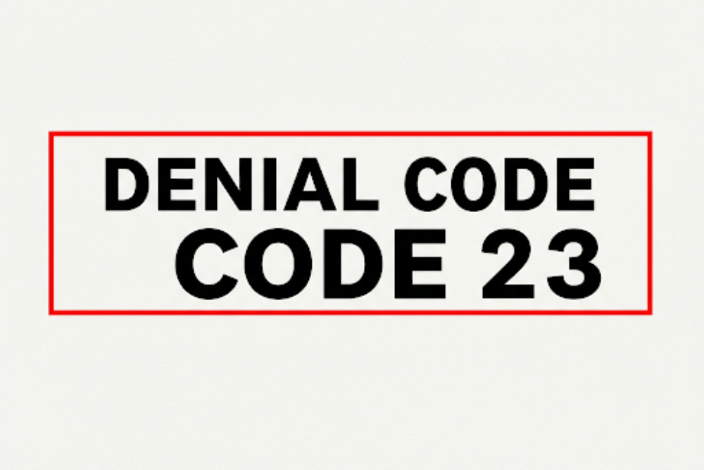 Denial Code 23