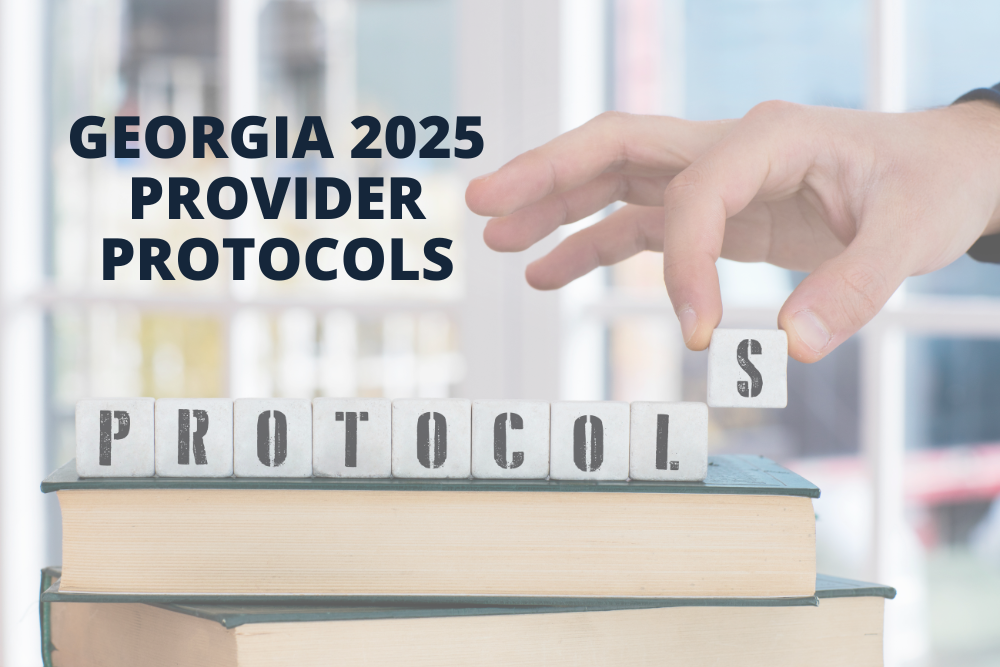 Georgia 2025 Provider Protocols