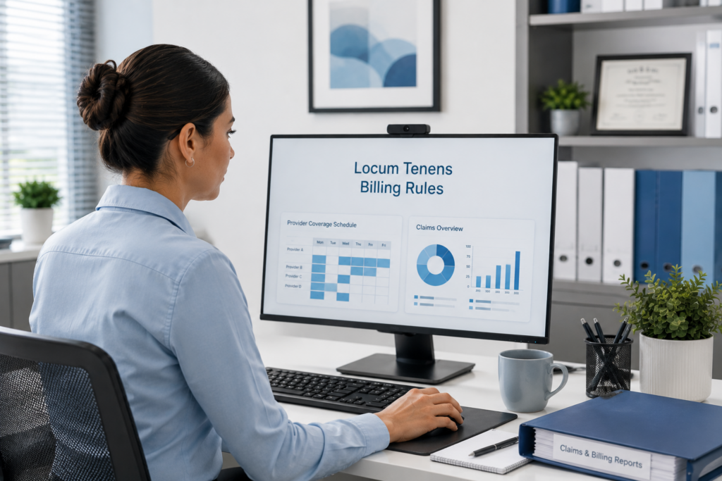 Locum Tenens Billing Rules
