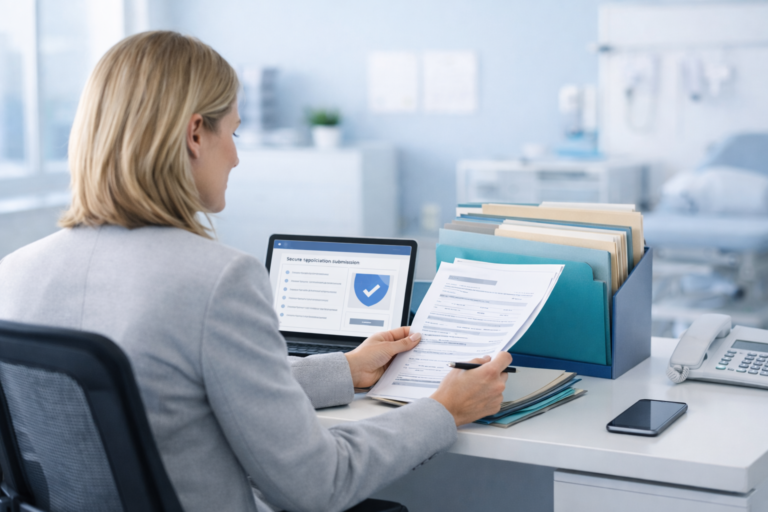 organizing provider enrollment documents